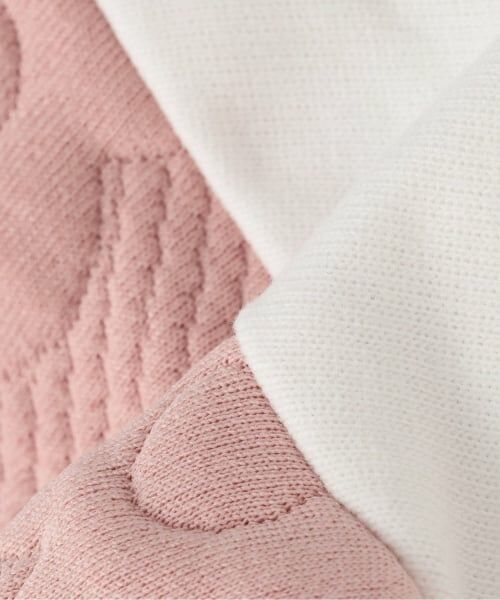 KP / ケーピー ミニ丈・ひざ丈ワンピース | mimiちゃんポシェット風 花キルトワンピース | 詳細7