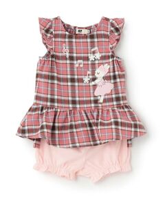 KP / ケーピー シャツ・ブラウス | mimiちゃんチェック＆ブルマ 上下セット