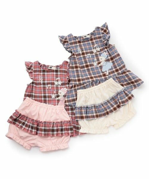 KP / ケーピー シャツ・ブラウス | mimiちゃんチェック＆ブルマ 上下セット | 詳細10