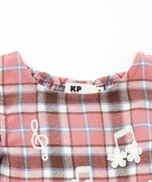 KP / ケーピー シャツ・ブラウス | mimiちゃんチェック＆ブルマ 上下セット | 詳細3