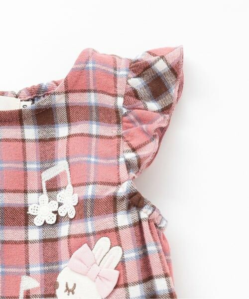 KP / ケーピー シャツ・ブラウス | mimiちゃんチェック＆ブルマ 上下セット | 詳細5