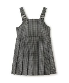KP / ケーピー ミニ丈・ひざ丈ワンピース | 【Trois Lapins】 チェックプリーツ ジャンパースカート