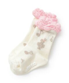 KP / ケーピー ソックス | シルエットmimiちゃん＆音符 ソックス