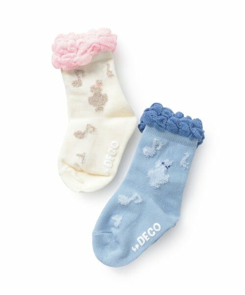 KP / ケーピー ソックス | シルエットmimiちゃん＆音符 ソックス | 詳細5