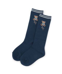 KP / ケーピー ソックス | ハートくま ハイソックス