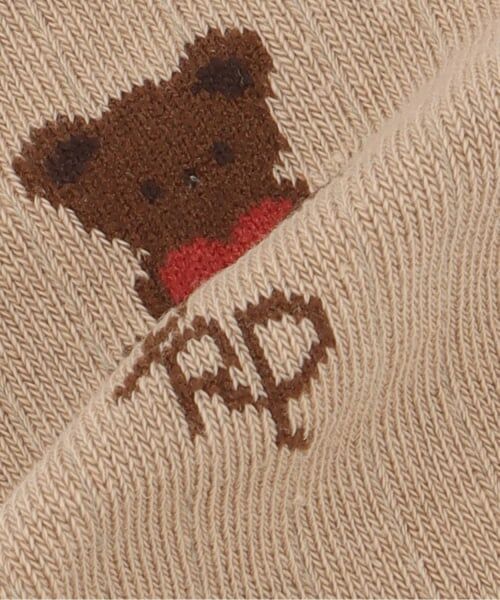 KP / ケーピー ソックス | ハートくま ハイソックス | 詳細2