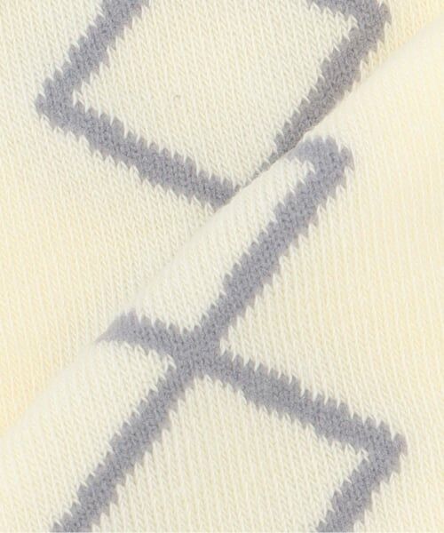 KP / ケーピー ソックス | レースアップ柄 ハイソックス | 詳細2