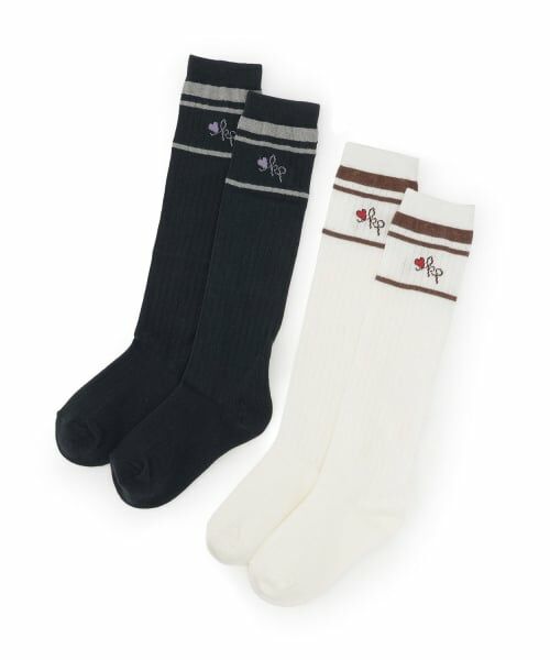 KP / ケーピー ソックス | ライン ニーハイソックス | 詳細3