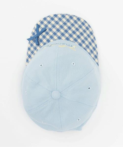 KP / ケーピー キャップ | ギンガムブリム ロゴキャップ | 詳細4