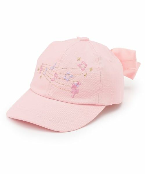 KP / ケーピー キャップ | mimiちゃん サテンリボンキャップ（ピンク）