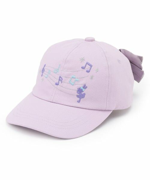 KP / ケーピー キャップ | mimiちゃん サテンリボンキャップ（ラベンダー）