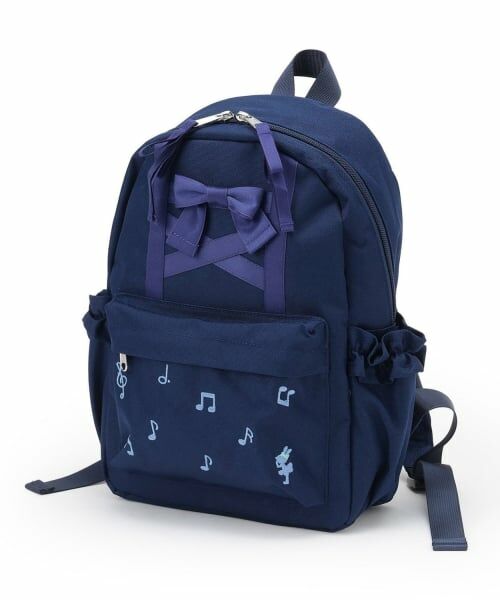 KP / ケーピー リュック・バックパック | mimiちゃんリボンレースアップ リュック（紺）