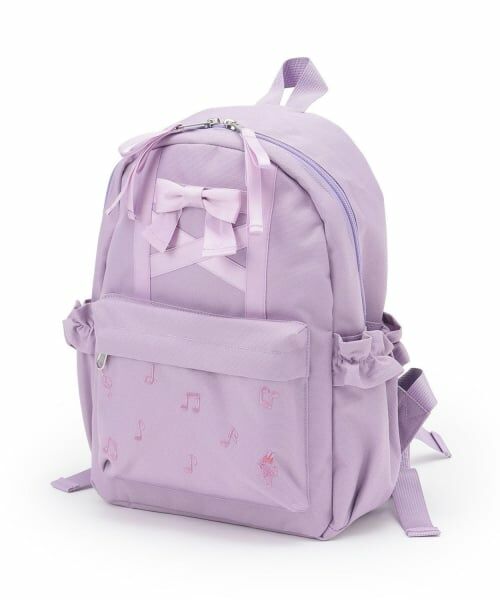 KP / ケーピー リュック・バックパック | mimiちゃんリボンレースアップ リュック（ラベンダー）