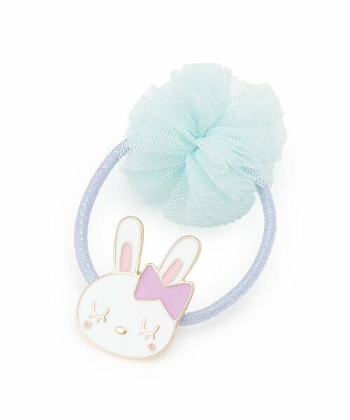 KP / ケーピー ヘアゴム・シュシュ | mimiちゃんモチーフ ヘアポニー（ラベンダー）