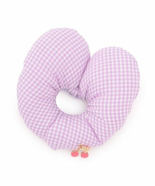 KP / ケーピー ヘアゴム・シュシュ | ハートシュシュ（ラベンダー）