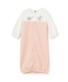 KP / ケーピー ロンパース | ギンガムジャカード切り替え2WAYドレス