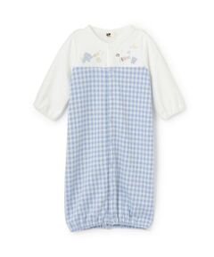 KP / ケーピー ロンパース | ギンガムジャカード切り替え2WAYドレス