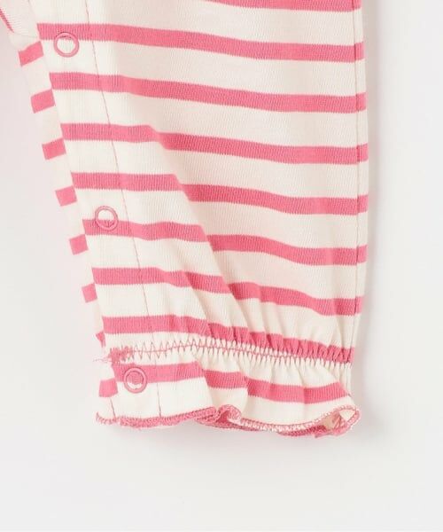 KP / ケーピー ロンパース | mimiちゃんボーダ- セットアップ風 カバーオール | 詳細4