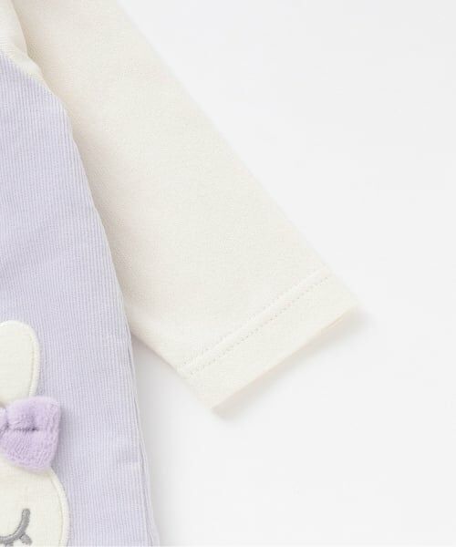 KP / ケーピー ロンパース | mimiちゃんシャツコールフリル カバーオール | 詳細4