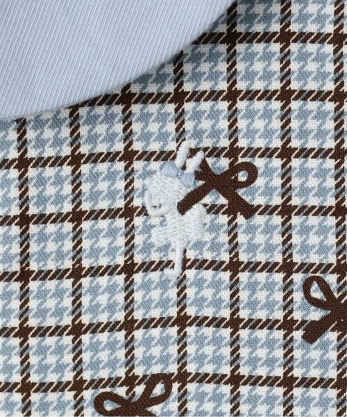 KP / ケーピー ロンパース | リボンチェック×天竺 カバーオール 【別衿付き】 | 詳細6