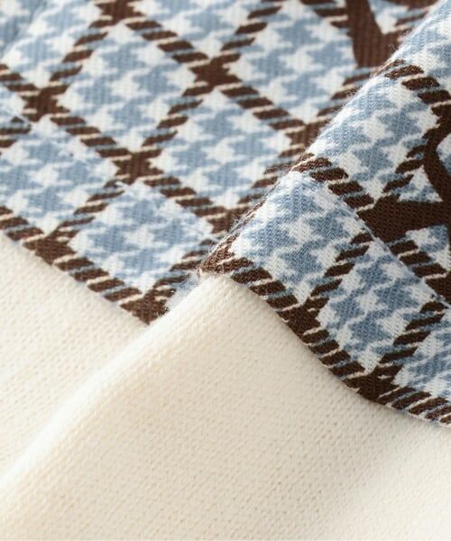 KP / ケーピー ロンパース | リボンチェック×天竺 カバーオール 【別衿付き】 | 詳細9