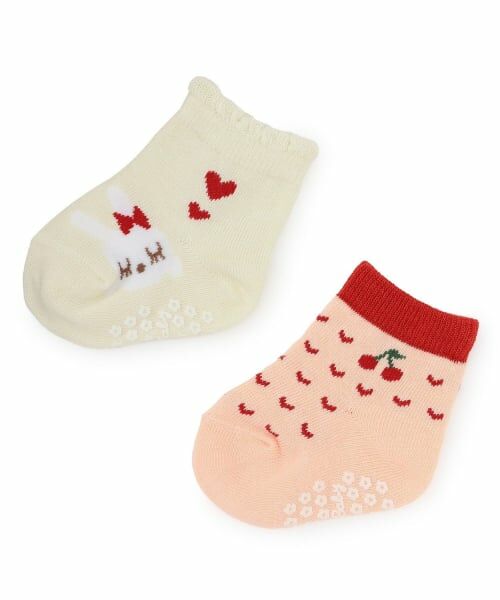 KP / ケーピー ベビー・キッズウエア | BABY 2Pソックス（オフ ホワイト）