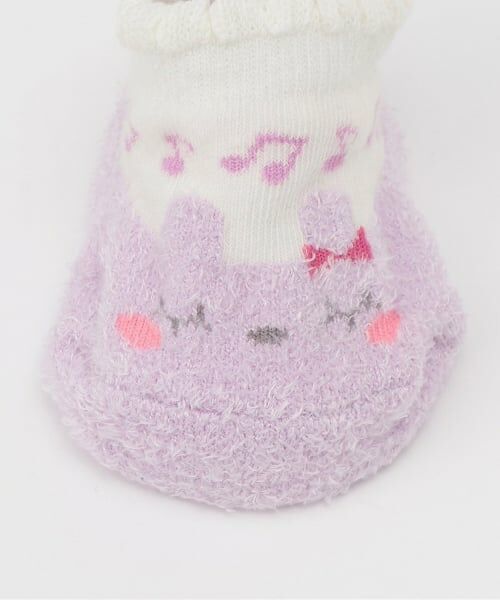 KP / ケーピー ベビー・キッズウエア | mimiちゃん×音符柄 BABYソックス | 詳細2