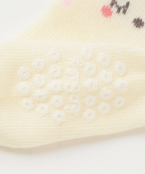 KP / ケーピー ベビー・キッズウエア | リボン総柄 BABYソックス | 詳細3