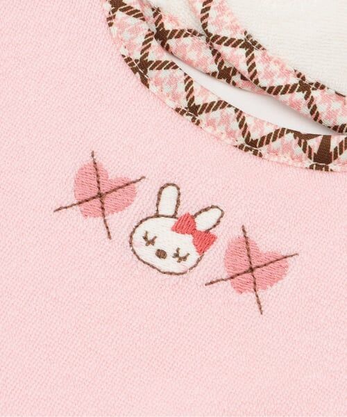 KP / ケーピー スタイ・ビブ | mimiちゃんチェックトリミング スタイ | 詳細2