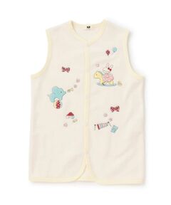 KP / ケーピー ベビー・キッズウエア | mimiちゃん刺シュウ フリーススリーパー