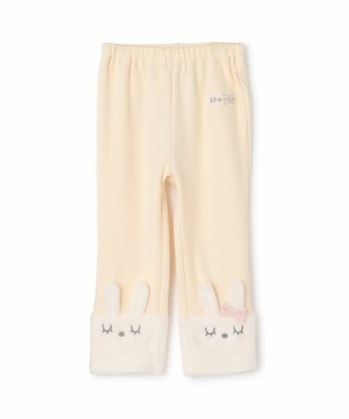 KP / ケーピー レギンス・スパッツ | mimiちゃん スムース裏起毛 スパッツ（アイボリー）