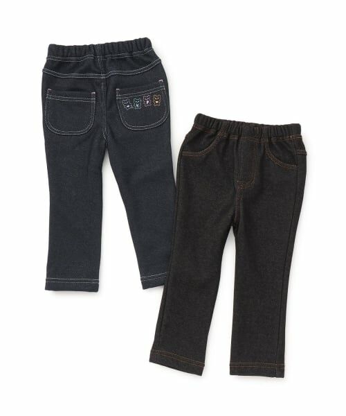 KP / ケーピー その他パンツ | デニムニット裏シャギー パンツ | 詳細7