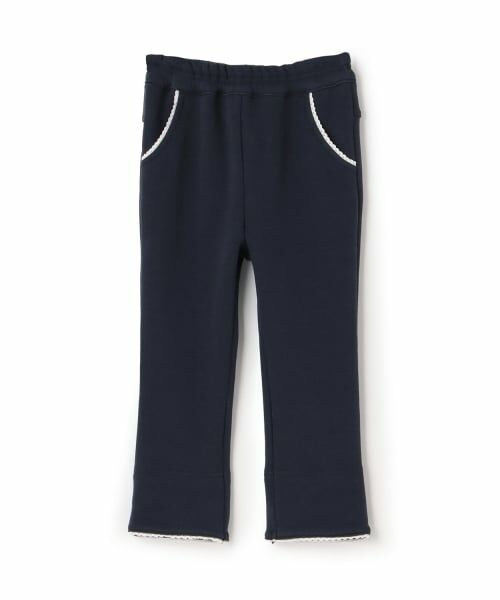 KP / ケーピー その他パンツ | スムース裏シャギー パンツ(紺)