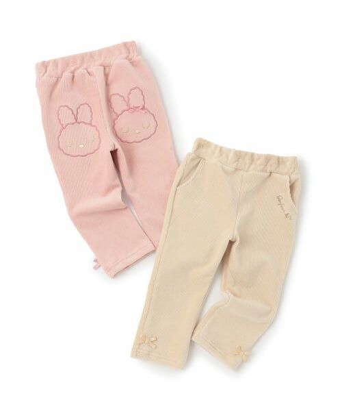 KP / ケーピー その他パンツ | mimiちゃん刺しゅう ニットコール パンツ | 詳細9