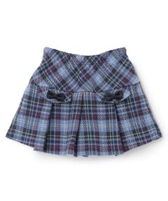 KP / ケーピー ショート・ハーフ・半端丈パンツ | Wジャカードチェック スカパン