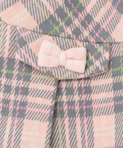 KP / ケーピー ショート・ハーフ・半端丈パンツ | Wジャカードチェック スカパン | 詳細4