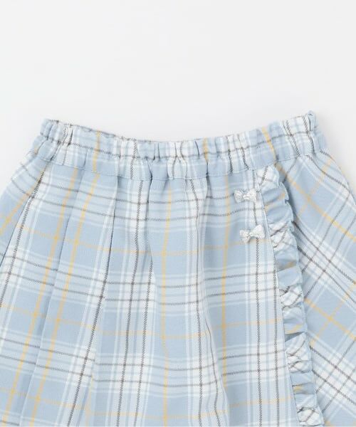 KP / ケーピー ショート・ハーフ・半端丈パンツ | ラメチェック キュロット | 詳細2
