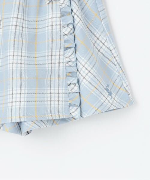 KP / ケーピー ショート・ハーフ・半端丈パンツ | ラメチェック キュロット | 詳細4