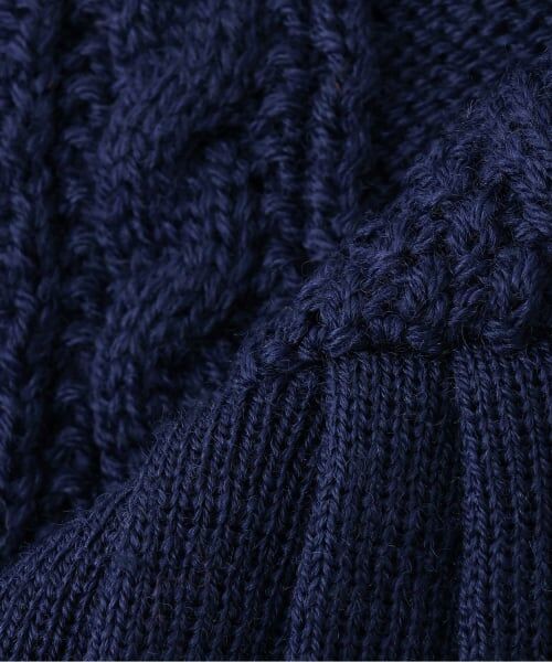 KP / ケーピー ミニ・ひざ丈スカート | ケーブル編 ニットスカート 【ウォッシャブル】 | 詳細5