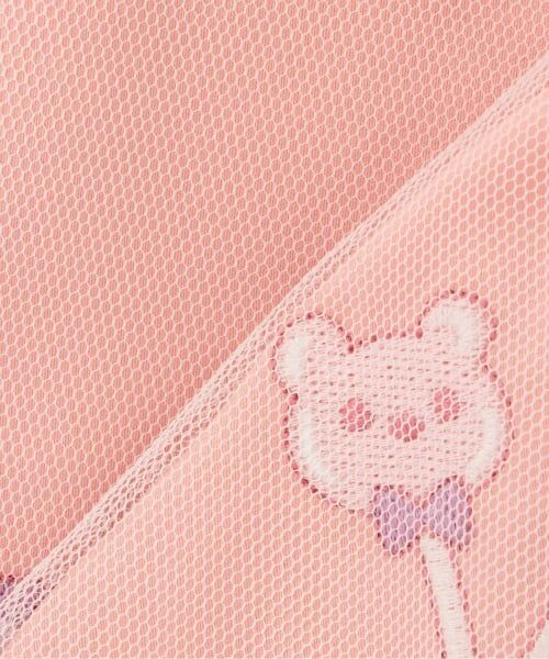 KP / ケーピー ミニ・ひざ丈スカート | mimiちゃん刺しゅう チュール スカート | 詳細6