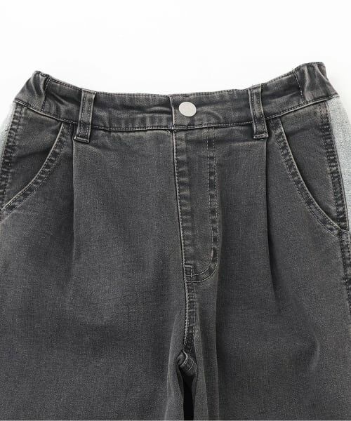 KP / ケーピー その他パンツ | 【trois lapins】 リボン刺シュウ バイカラーデニムパンツ | 詳細2