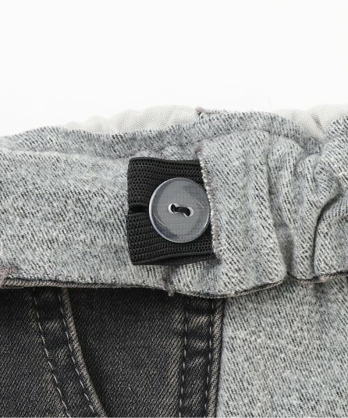 KP / ケーピー その他パンツ | 【trois lapins】 リボン刺シュウ バイカラーデニムパンツ | 詳細3