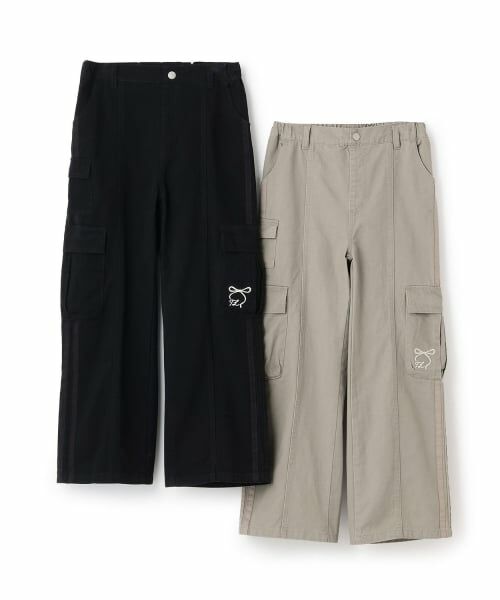 KP / ケーピー その他パンツ | 【trois lapins】 サイドライン カーゴパンツ | 詳細9