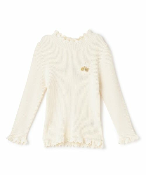 KP / ケーピー ニット・セーター | リブタートル（オフ ホワイト）