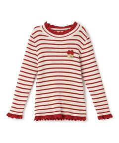 KP / ケーピー ニット・セーター | リブタートル ボーダー