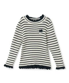 KP / ケーピー ニット・セーター | リブタートル ボーダー