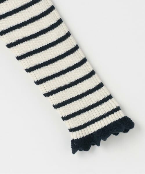 KP / ケーピー ニット・セーター | リブタートル ボーダー | 詳細4