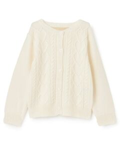 KP / ケーピー カーディガン・ボレロ | ケーブル編 ニットカーディガン 【ウォッシャブル】