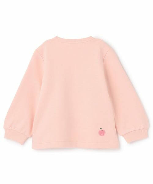 KP / ケーピー スウェット | mimiちゃん&ハートアップリケ 裏毛トレーナー | 詳細1
