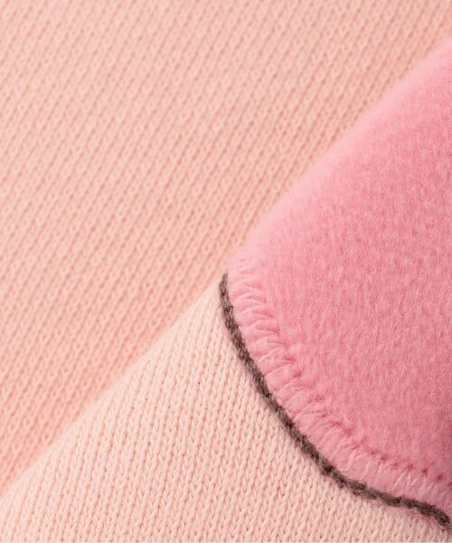 KP / ケーピー スウェット | mimiちゃん&ハートアップリケ 裏毛トレーナー | 詳細6